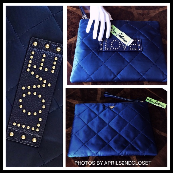SAM EDELMAN LOVE STUDDED WRISTLET CLUTCH POUCH A2C - Picture 7 of 10